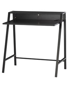 HOMCOM Home Office Writing Desk Computer Table, Black
