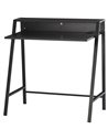 HOMCOM Home Office Writing Desk Computer Table, Black