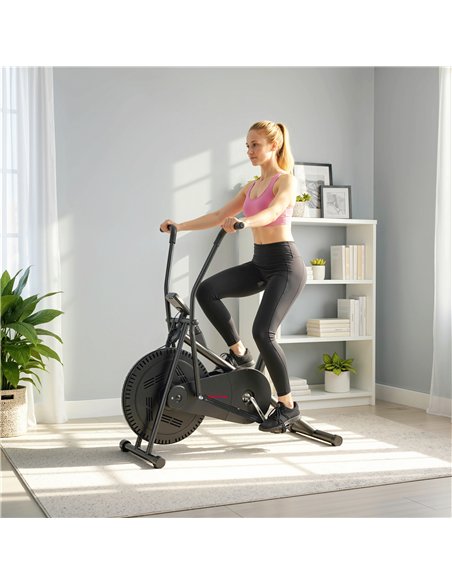 SPORTNOW Exercise Bike with Adjustable Seat, LCD Display for Home Gym - pic 199905 | FastDaddyshop