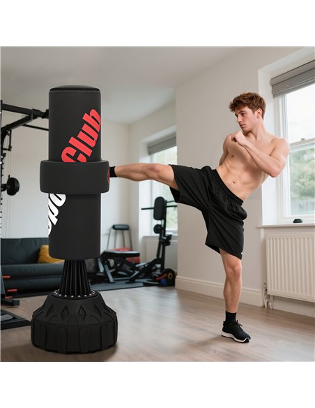 SPORTNOW 175cm Heavy Boxing Bag with Stand and Suction Cup Base - pic 199940 | FastDaddyshop
