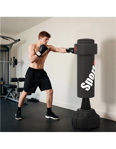 SPORTNOW 175cm Heavy Boxing Bag with Stand and Suction Cup Base