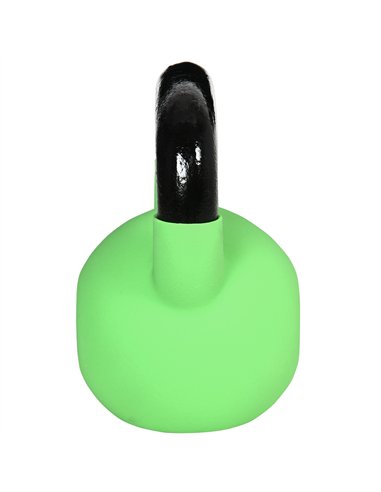 HOMCOM Kettlebell, 12kg Kettle Bell with Non-Slip Handle for Home Gym Weight Lifting and Strength Training, Green