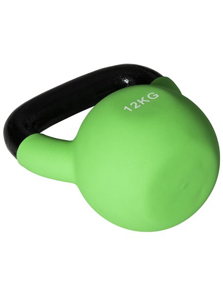 HOMCOM Kettlebell, 12kg Kettle Bell with Non-Slip Handle for Home Gym Weight Lifting and Strength Training, Green - pic 200068 | FastDaddyshop
