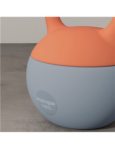 SPORTNOW 4kg/6kg/8kg/10kg Soft Kettlebell, Set of 4 Kettle Bell with Non-Slip Handle for Home Gym Weight Lifting and Strength Tr