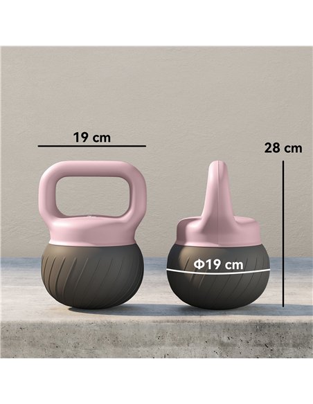 SPORTNOW Soft Kettlebell, 12kg Kettle Bell with Anti-Slip Grip for Home Gym Weight Lifting and Strength Training - pic 200089 | FastDaddyshop