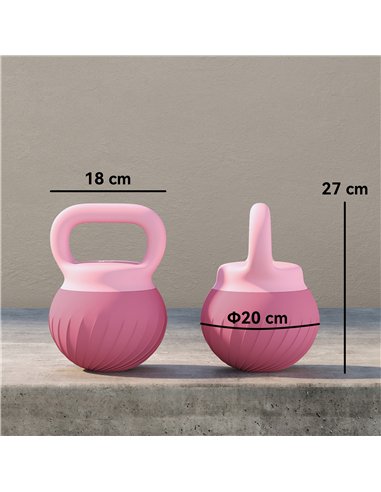 SPORTNOW Soft Kettlebell, 6kg Kettle Bell with Anti-Slip Grip for Home Gym Weight Lifting and Strength Training