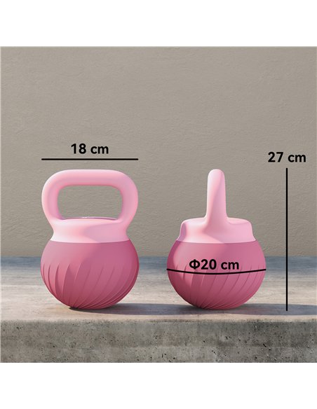SPORTNOW Soft Kettlebell, 6kg Kettle Bell with Anti-Slip Grip for Home Gym Weight Lifting and Strength Training - pic 200107 | FastDaddyshop