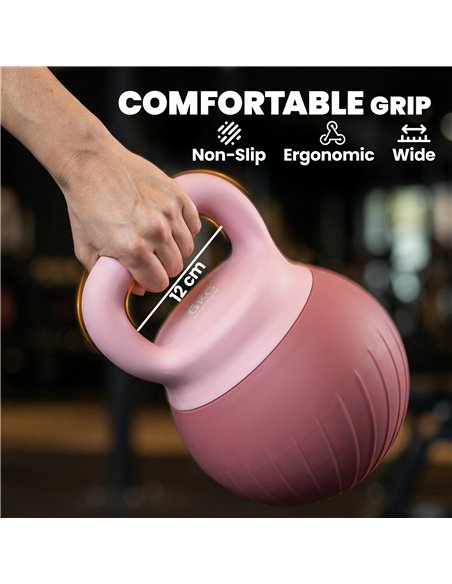 SPORTNOW Soft Kettlebell, 6kg Kettle Bell with Anti-Slip Grip for Home Gym Weight Lifting and Strength Training - pic 200109 | FastDaddyshop