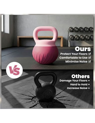 SPORTNOW Soft Kettlebell, 6kg Kettle Bell with Anti-Slip Grip for Home Gym Weight Lifting and Strength Training