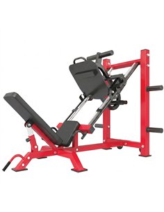 SPORTNOW Leg Press Machine with Wheels and Calf Block, Adjustable Squat Machine for Home Gym, 455KG Capacity