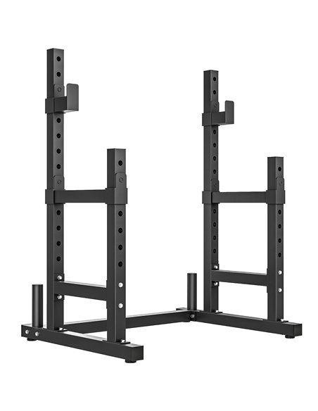 SPORTNOW Adjustable Squat Rack with Plate Holders, 300 kg Load - pic 200195 | FastDaddyshop