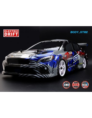 HSP STI02 RTR Electric Radio Controlled Drift Car 2.4GHz - photo05