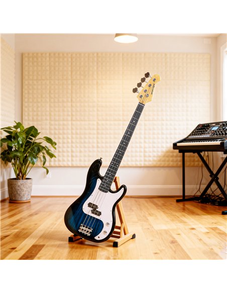 SPORTNOW 4 String Full Size Electric Bass Guitar for Beginners - pic 200330 | FastDaddyshop