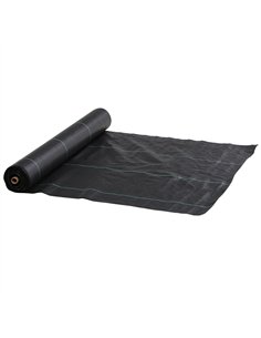 Outsunny 2m x 100m Heavy Duty Weed Control Membrane, Weed Membrane for Landscaping Driveway Gravel Artificial Grass Lawn Underla