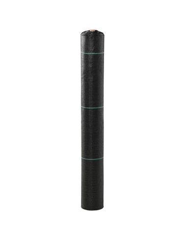 Outsunny 2m x 100m Heavy Duty Weed Control Membrane, Weed Membrane for Landscaping Driveway Gravel Artificial Grass Lawn Underla
