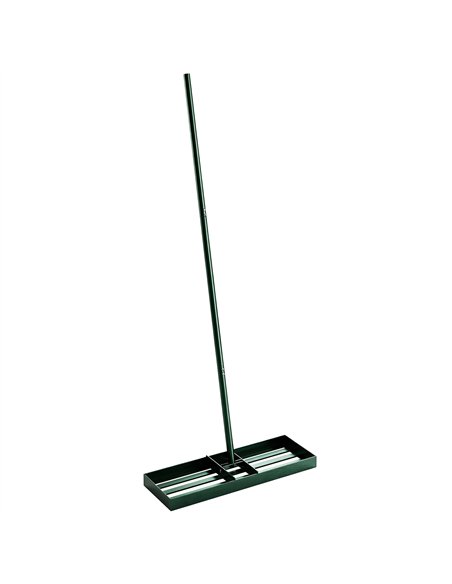 Outsunny Lawn Levelling Rake, 76 x 26 cm Lawn Leveller Lute with 169 cm Handle for Grass Soil Sand Yard Golf Course - pic 200520 | FastDaddyshop