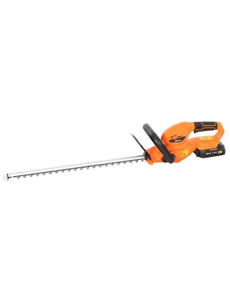Outsunny 20" Cordless Hedge Trimmer, 18V Electric Hedge Cutter with 51cm Dual Action Blade, 2000mAh Battery and Charger - pic 200583 | FastDaddyshop