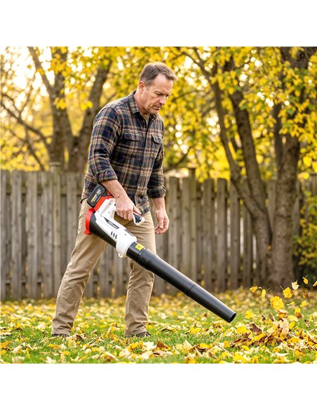 Outsunny Leaf Blower Cordless with 4000mAh Battery & Charger, 18V Lightweight Handheld Garden Blower with 6 Speed Levels - pic 200602 | FastDaddyshop