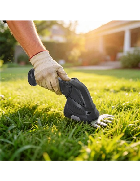 Outsunny 2-in-1 Cordless Hedge Trimmer & Grass Shear with 7.2V 2 x Rechargeable 2000mAh Batteries, 2 Changeable Blades - pic 200618 | FastDaddyshop