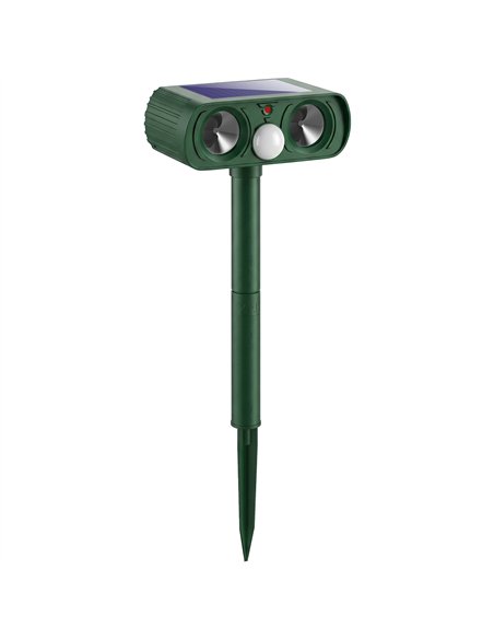 Outsunny Ultrasonic Cat Repellent, PIR Motion Sensor 110°, LED Flash, Solar Cat Deterrents for Gardens UK - pic 200637 | FastDaddyshop