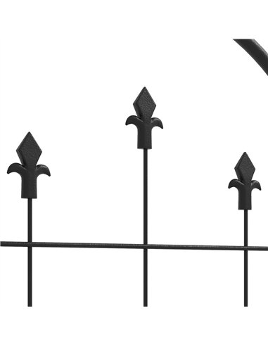 Outsunny Set of Four Spiral Anchor Garden Trellis Panels