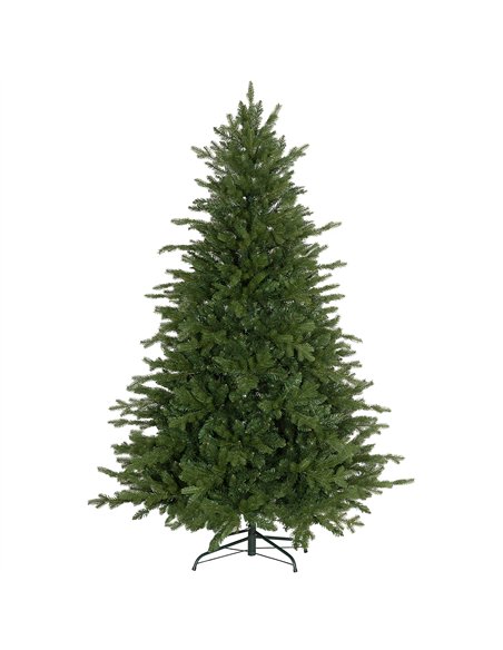 HOMCOM 6ft Bare Artificial Christmas Tree, with 1821 Tips - Green - pic 201491 | FastDaddyshop