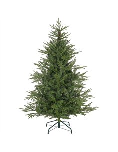 HOMCOM 5ft Bushy and Bare Artificial Christmas Tree - Green