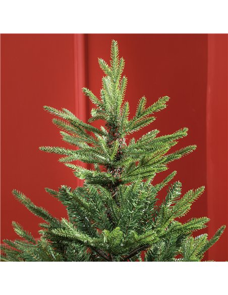 HOMCOM 5ft Bushy and Bare Artificial Christmas Tree - Green - pic 202083 | FastDaddyshop