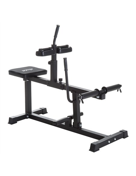 SPORTNOW Seated Leg Extension Machine, Adjustable Leg Raise Machine and Curl Machine with Plate Loaded for Hip, Lower Body and H - pic 202328 | FastDaddyshop