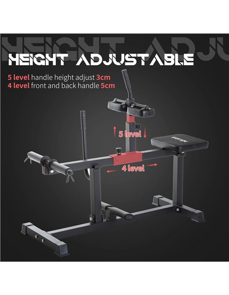 SPORTNOW Seated Leg Extension Machine, Adjustable Leg Raise Machine and Curl Machine with Plate Loaded for Hip, Lower Body and H - pic 202331 | FastDaddyshop