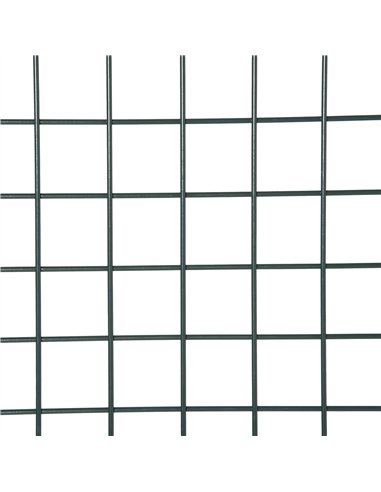 HOMCOM Green Steel Garden Gate with Lock and 3 Keys 97 x 150cm, Green