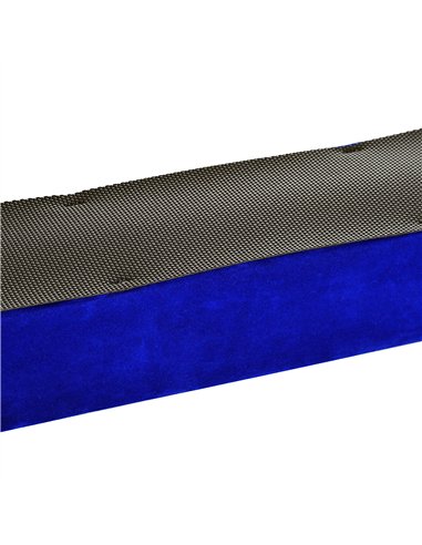 HOMCOM 2.1M 7FT Gymnastics Folding Balance Beam Home Gym Training Exercise Sports - Blue
