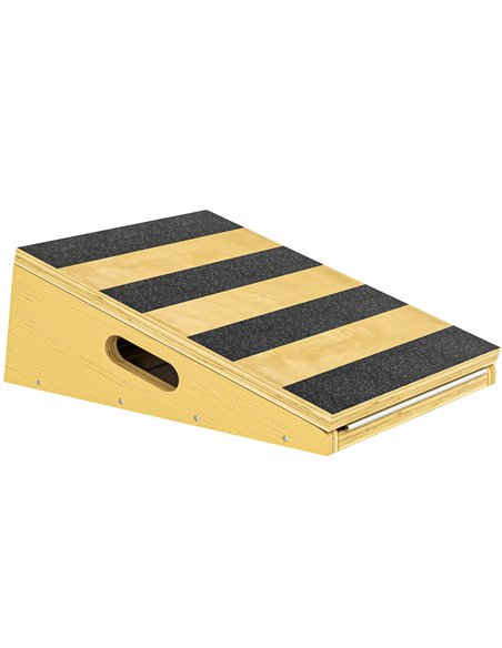 SPORTNOW Portable Slant Board, Adjustable Incline Board Calf Stretcher with Extra Side-Handle Design for Home Gym - pic 202634 | FastDaddyshop