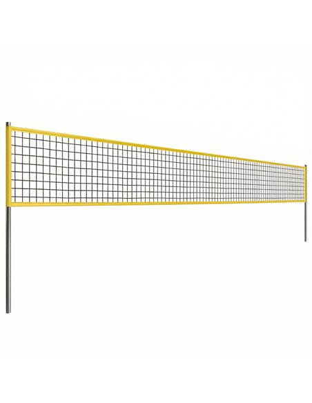 SPORTNOW Portable Volleyball Net Set with Adjustable Height Steel Poles, Volleyball, Boundary Line and Carrying Bag for Beach - pic 202652 | FastDaddyshop