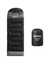 Outsunny Sleeping Bag for Adults, Lightweight & Compact Sleeping Bag, 3 Seasons, Black