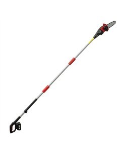 Outsunny 18V 8" Cordless Pole Chainsaw, 1.94m/2.56m Electric Chainsaw with 2 x 4.0Ah Batteries, Charger, Auto Lubrication