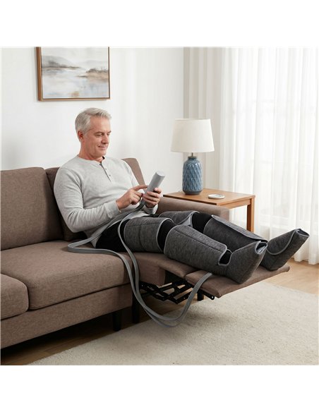 HOMCOM Leg Massager with Heat, Compression, 3 Auto Modes & 3 Intensities,  Foot and Calf Massage Machine - pic 203390 | FastDaddyshop