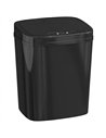 HOMCOM 15L Sensor Bin, Automatic Touchless Kitchen Bin, Easy Clean, Battery Operated for Home Office, Bedroom, Bathroom, Black