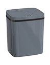 HOMCOM 15L Sensor Bin, Automatic Touchless Kitchen Bin, Easy Clean, Battery Operated for Home Office, Bedroom, Bathroom, Grey