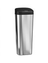HOMCOM 50L Stainless Steel Sensor Bin - Silver Tone