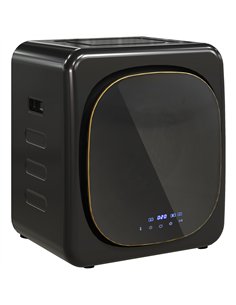 HOMCOM 4 kg Compact Tumble Dryer, with UV Sterilisation - Black