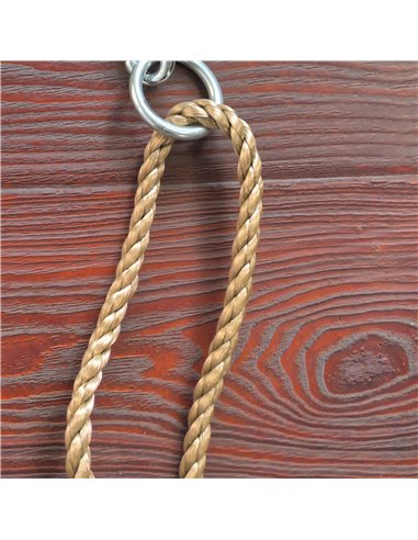 AIYAPLAY Wooden Swing Seat, Kids Swing Set with Adjustable Rope and Tree Straps, Outdoor Playground Playset for Kids