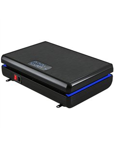 SPORTNOW Vibration Plate Exercise Machine with 120 Speed Levels, 5 Programs, Quiet Vibrating Plate with Resistance Bands