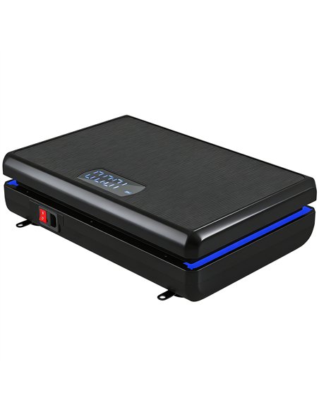 SPORTNOW Vibration Plate Exercise Machine with 120 Speed Levels, 5 Programs, Quiet Vibrating Plate with Resistance Bands - pic 204255 | FastDaddyshop
