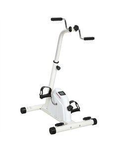 SPORTNOW Seated Pedal Exerciser with Dual Massage and Adjustable Height