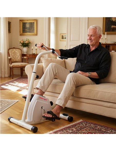 SPORTNOW Seated Pedal Exerciser with Dual Massage and Adjustable Height - pic 204292 | FastDaddyshop