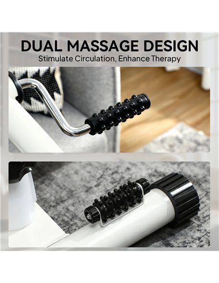 SPORTNOW Seated Pedal Exerciser with Dual Massage and Adjustable Height - pic 204297 | FastDaddyshop