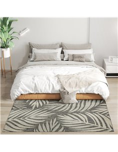 HOMCOM UV Resistant Indoor & Outdoor Area Rug, Easy-Cleaning Machine Washable Rug for Patio, Garden, Kitchen, Bathroom or Living 2