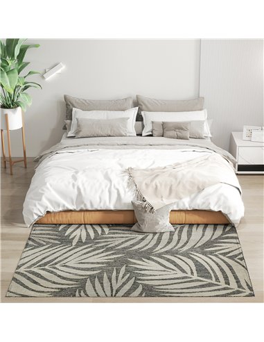 HOMCOM UV Resistant Indoor & Outdoor Area Rug, Easy-Cleaning Machine Washable Rug for Patio, Garden, Kitchen, Bathroom or Living
