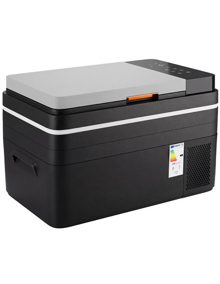 Outsunny 30L Compressor Car Fridge Freezer, Camping Refrigerator with App Control, 12/24V DC and 100-240V AC, Black - pic 204921 | FastDaddyshop
